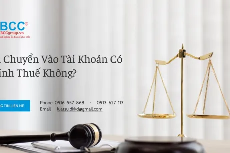 Tiền Chuyển Vào Tài Khoản Có Bị Tính Thuế Không?
